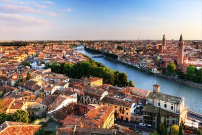 Panoramic view of Verona