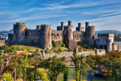 Conwy Castle in Wales