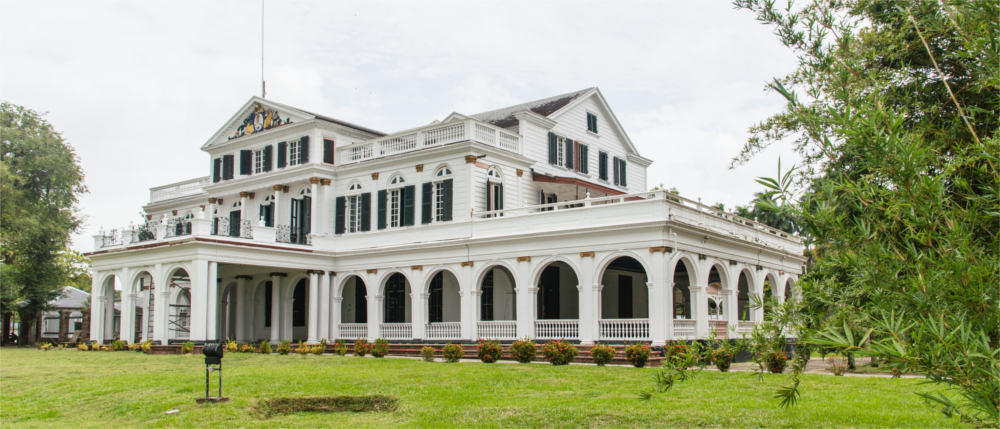 Paramaribo's Presidential Palace