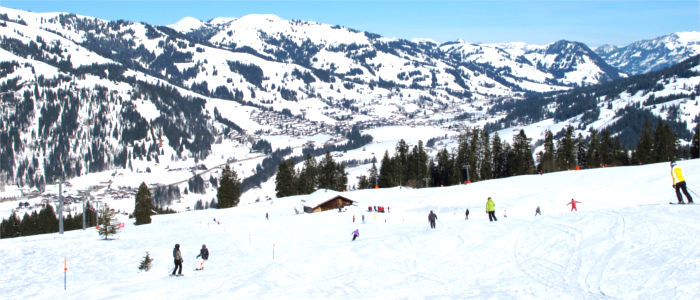 Skiing in Bern, winter in Bern