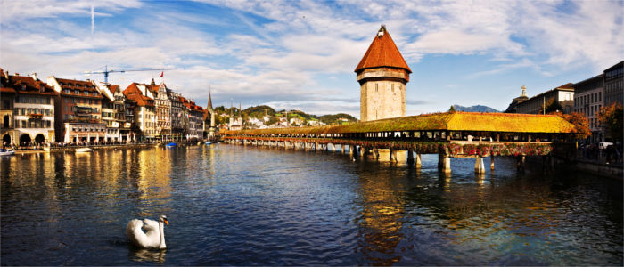 Lucerne's landmark - Kapellbrücke