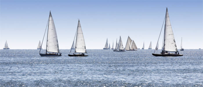 Sailing on Lake Constance