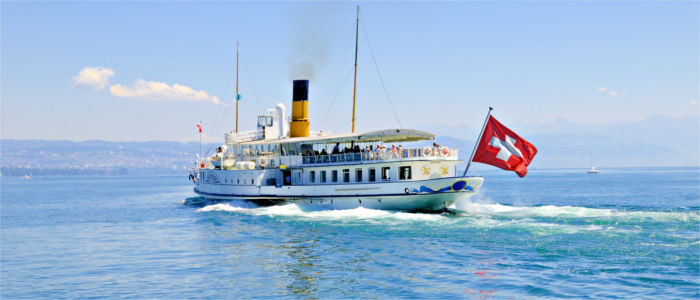 Cruiser on Lake Geneva