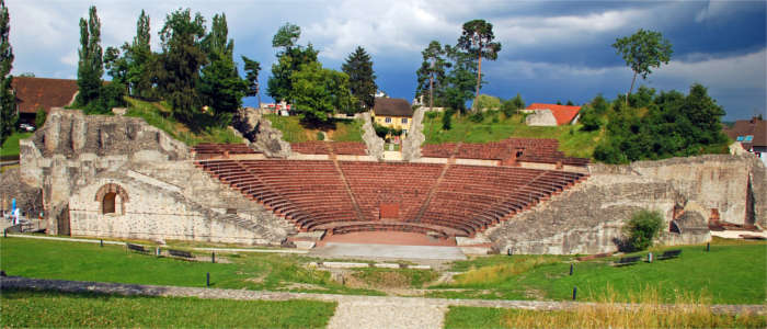 Roman amphitheatre in Northwestern Switzerland