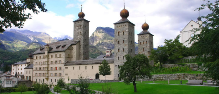 Museum Stockalper Palace in Valais