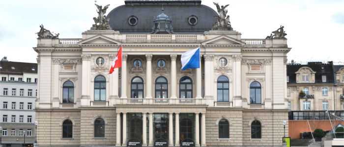 View of the Zurich Opera House