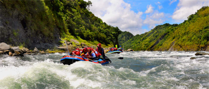 Rafting in Taiwan