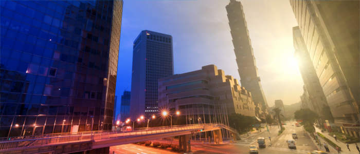Taipei - the capital of Taiwan