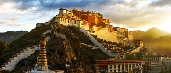 Potala Palace in Tibet