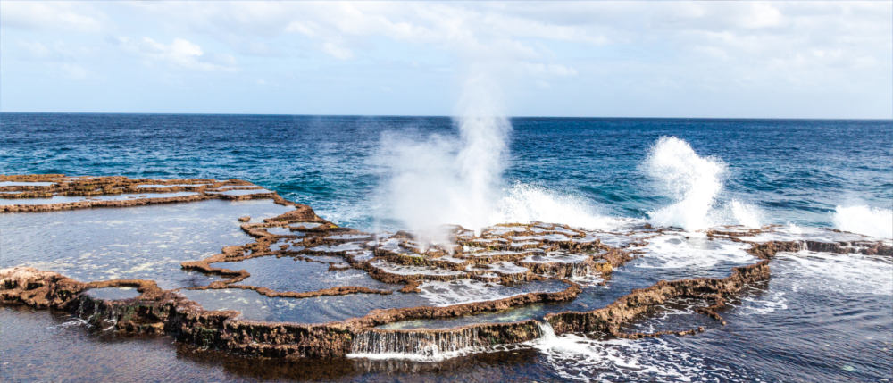 Tonga's geysers