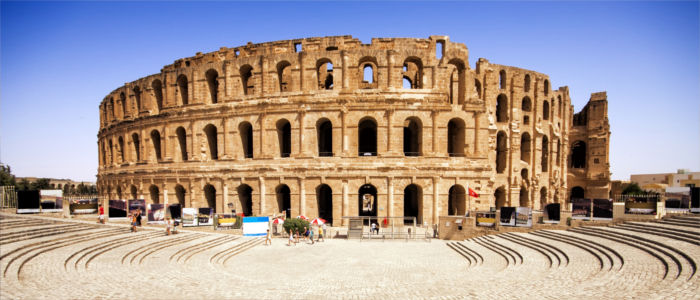 Amphitheatre in Tunisia