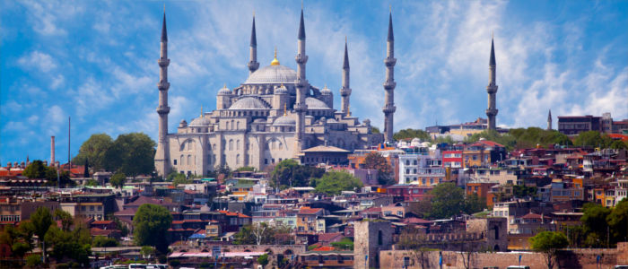 Blue Mosque in Istanbul, Turkey