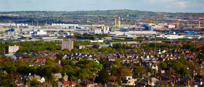 Belfast - viewed from the castle