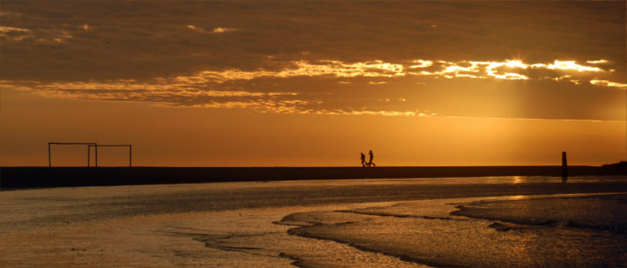 At the beach in Uruguay