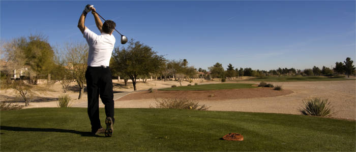 Golfer in Nevada