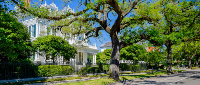 St. Charles Avenue in New Orleans