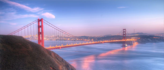 Golden Gate Bridge in San Francisco