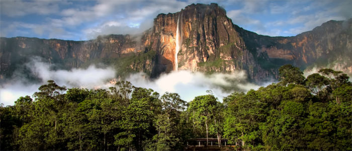 Angel Falls - waterfall in Venezuela