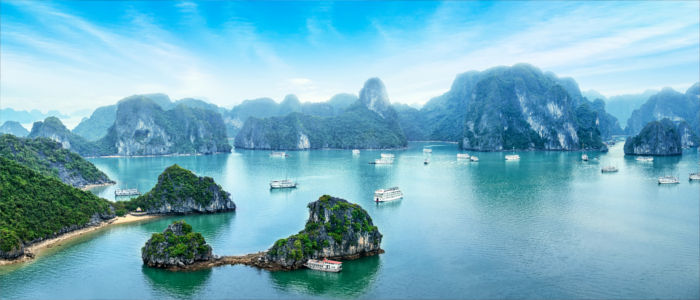 Ha Long Bay in Vietnam
