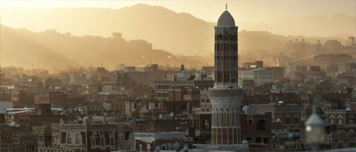 Capital Sana'a in Yemen