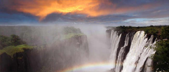 Victoria Falls in Zambia