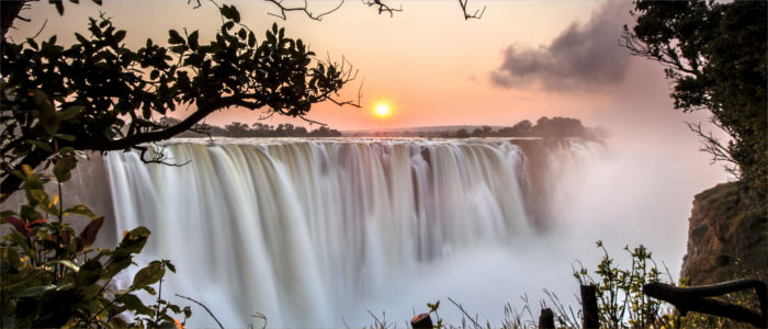 Victoria Falls in Zimbabwe